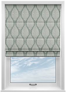 Treasure, Chrome - Roman Blind
